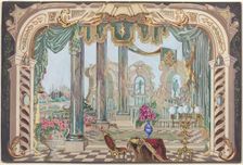 Stage Backdrop, 1935/1942. Creator: Perkins Harnly