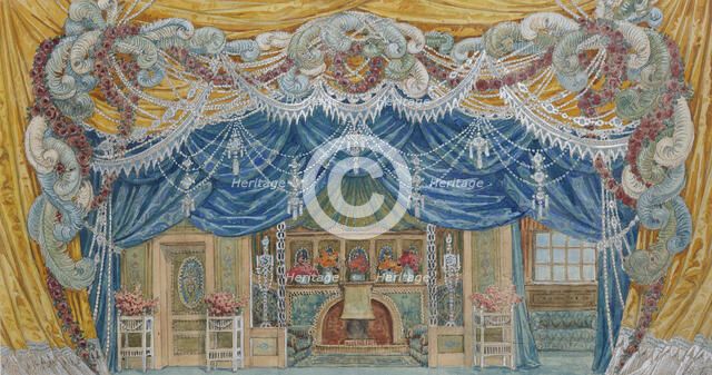 Stage design  , 1920s. Creator: Golovin, Alexander Yakovlevich (1863-1930).