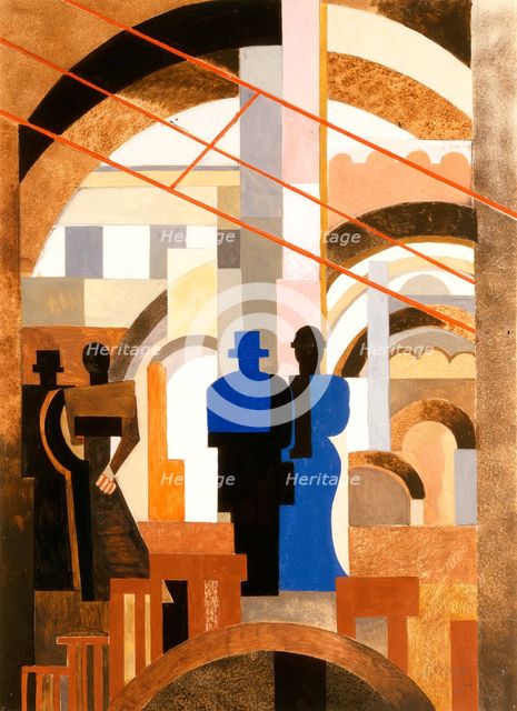 Stage design, 1925.