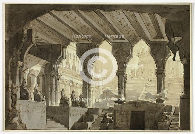 Stage Design, n.d. Creator: Louis Jean Desprez.