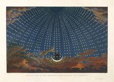 Stage design for the opera Die Zauberflöte by Wolfgang Amadeus Mozart, 1847-1849. Creator: Schinkel, Karl Friedrich (1781-1841)