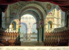 Stage design for the Opera "L'Africaine" by G. Meyerbeer, 1875. Creator: Carlo Ferrario