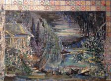 Stage design for the opera May Night by N. Rimsky-Korsakov, 1943