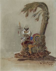 Stage design for the opera Ruslan and Lyudmila by M. Glinka. Artist: Hartmann, Viktor Alexandrovich (1834-1873)