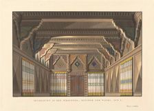 Stage design for the play Ratibor and Wanda by Konrad Levezow, 1824