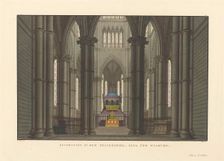 Stage design for the tragedy The Bride of Messina by Friedrich Schiller, 1824