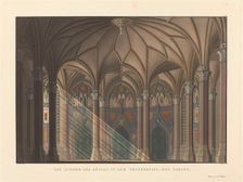 Stage design for the tragedy Don Carlos by Friedrich Schiller, 1824