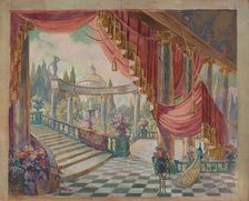 Stage Set, c. 1939. Creator: Gilbert Sackerman