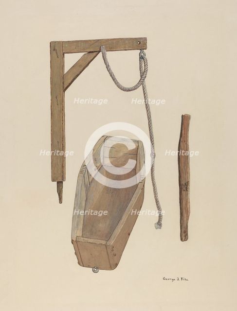 Stage Props for "Punch", c. 1937. Creator: George File.