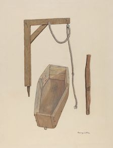 Stage Props for "Punch", c. 1937. Creator: George File
