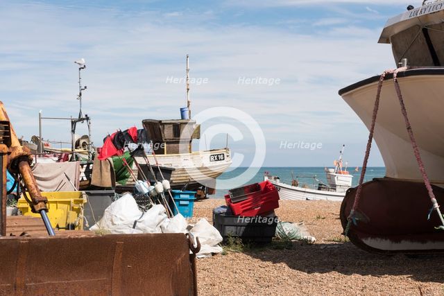 Stade Beach, Hastings, East Sussex, c2010s. Creator: Steven Baker.