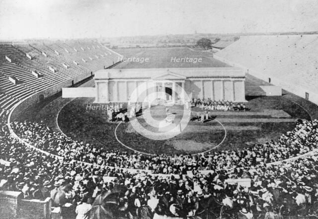 Stadium, Harvard University, Cambridge, Massachusetts, USA, early 20th century. Artist: Unknown