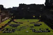 Stadium of Domitian, Imperial Palace, Palatine Hill, Rome, Italy, 51-96 AD (2009). Creator: LTL
