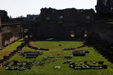Stadium of Domitian, Imperial Palace, Palatine Hill, Rome, Italy, 51-96 AD (2009). Creator: LTL