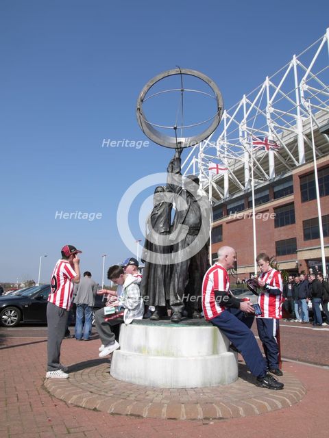 Stadium of Light, Millennium Way, Monkwearmouth, Sunderland, 2010. Creator: Simon Inglis.