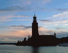 Stadshuset (City Hall), Stockholm, Sweden. Creator: Peter Thompson