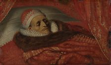 Stadtholder Prince Maurice Lying in State, c.1625. Creator: Adriaen van de Venne