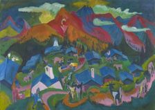 Stafelalp, Return of the Animals, 1919. Creator: Ernst Kirchner
