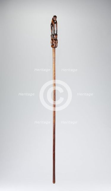 Staff, 1800s-1900s. Creator: The Baboon Master (African).