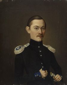 Staff Captain Danielsson, 1844. Creator: Wilhelm von Wright