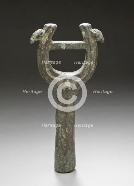 Staff Base, 712-332 B.C.. Creator: Unknown.