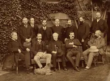 Staff of General Infirmary and Eye Institution, Gloucester, 1893. Creator: Unknown