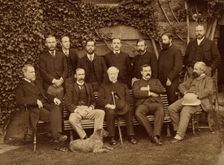 Staff of General Infirmary and Eye Institution, Gloucester, 1893. Creator: Unknown