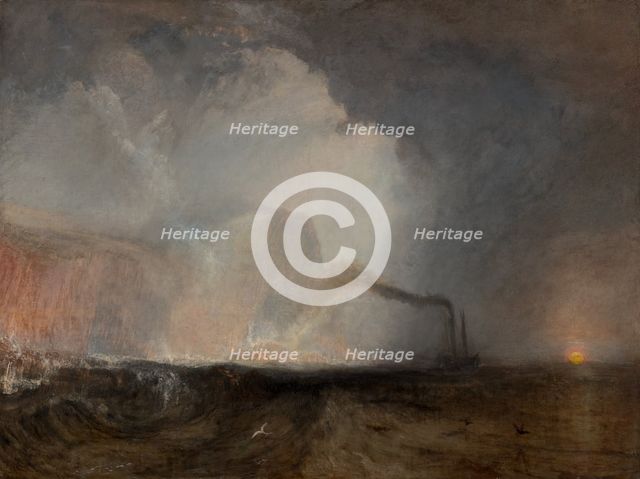 Staffa, Fingal's Cave, 1831 to 1832. Creator: JMW Turner.