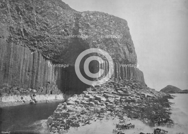 'Staffa - Fingal's Cave', 1895. Artist: Unknown.