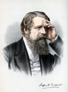 Stafford Northcote, 1st Earl of Iddesleigh, British statesman, c1890.Artist: Cassell, Petter & Galpin