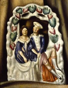 Staffordshire Group, 1921. Artist: Mark Gertler