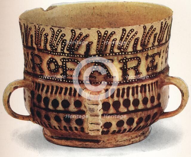 Staffordshire Slip Ware, 1909, (1914). Artist: Unknown