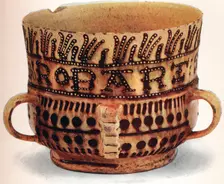 Staffordshire Slip Ware, 1909, (1914)