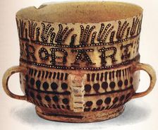 Staffordshire Slip Ware, 1909, (1914)