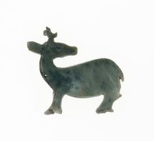 Stag Pendant, Western Zhou period, 11th/10th century B.C. Creator: Unknown
