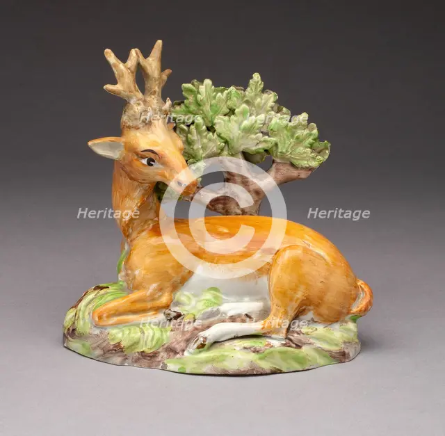 Stag, Staffordshire, c. 1820. Creator: Staffordshire Potteries.