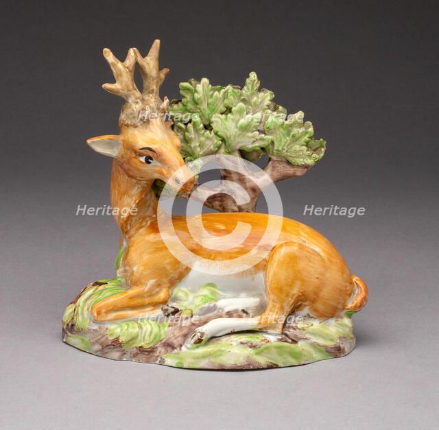 Stag, Staffordshire, c. 1820. Creator: Staffordshire Potteries.