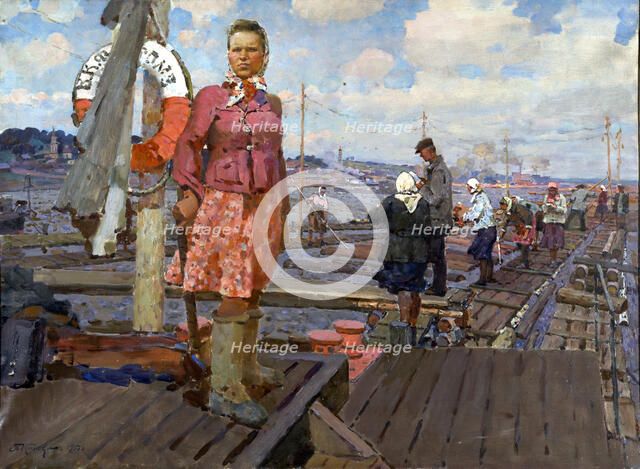 Stakhanovite watch, 1950. Creator: Kotov, Pyotr Ivanovich (1889-1953).