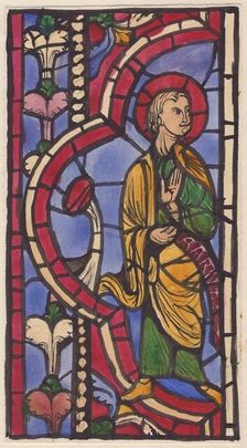 Stained glass window, 1951. Creator: Shirley Markham