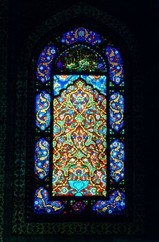 Stained Glass Window, Suleymaniye Mosque, 1557