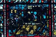 Stained glass, Chartres Cathedral, Chartres, France