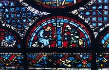 Stained glass, Chartres Cathedral, France, 1194-1260