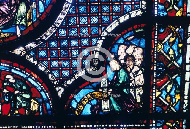 Stained glass, Chartres Cathedral, France, 1194-1260. Artist: Unknown