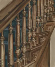 Stair Case, c. 1936. Creator: Natalie Simon