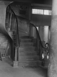 Stairway, New Orleans or Charleston, South Carolina, between 1920 and 1926. Creator: Arnold Genthe