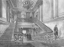 Staircase in Northumberland House, 1897