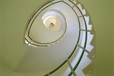 Staircase inside Dungeness lighthouse, Shepway, Kent, 1997. Artist: N Corrie