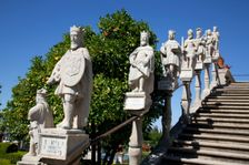 Stairs of the Kings, Garden of the Episcopal Palace, Castelo Branco, Portugal, 2009. Creator: Samuel Magal
