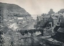 Staithes - Looking Towards the Sea 1895