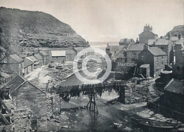 'Staithes - Looking Towards the Sea', 1895. Artist: Unknown.